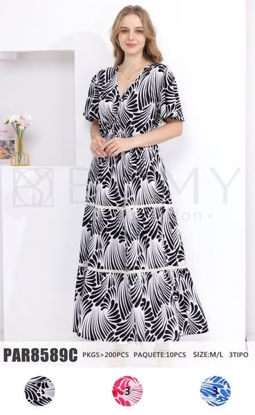 VESTIDO PAR8589C