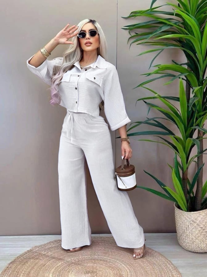 CONJUNTO BLUSA Y PANTALON