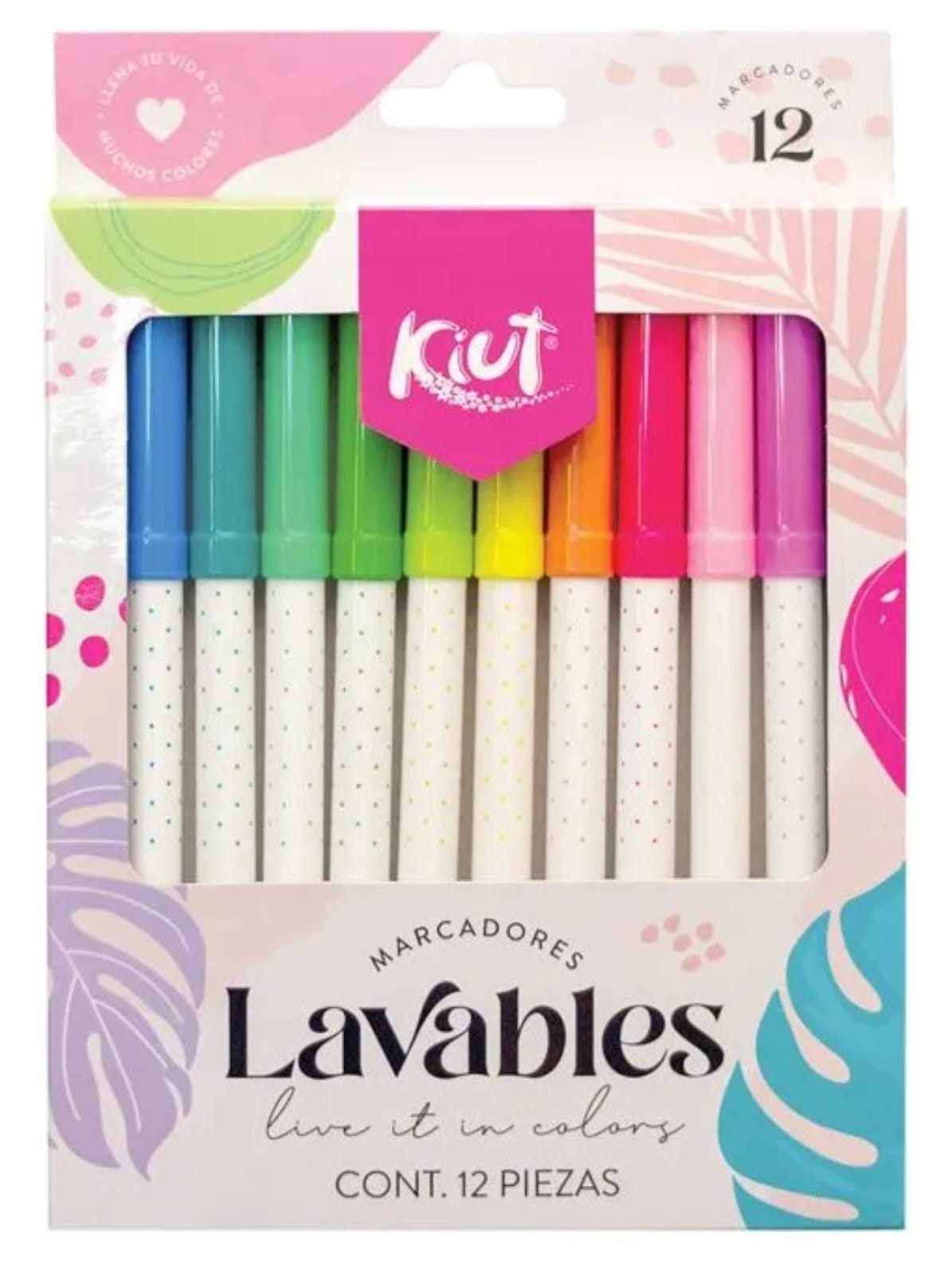 MARCADOR NORMA LAVABLE KIUT 12PZAS