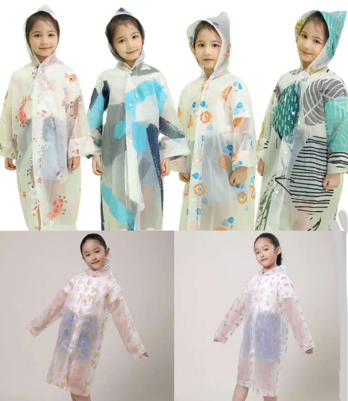 IMPERMEABLE INFANTIL ESTAMPADO Z12