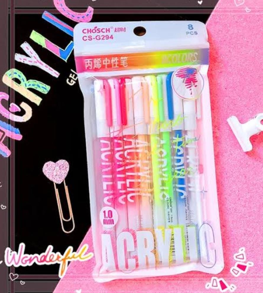 PLUMA ACRILICA 8 SCG294