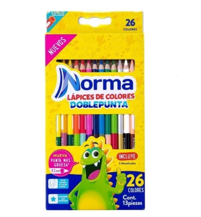 🩷 MARCADORES NORMA LAVABLES 24PZAS🩷