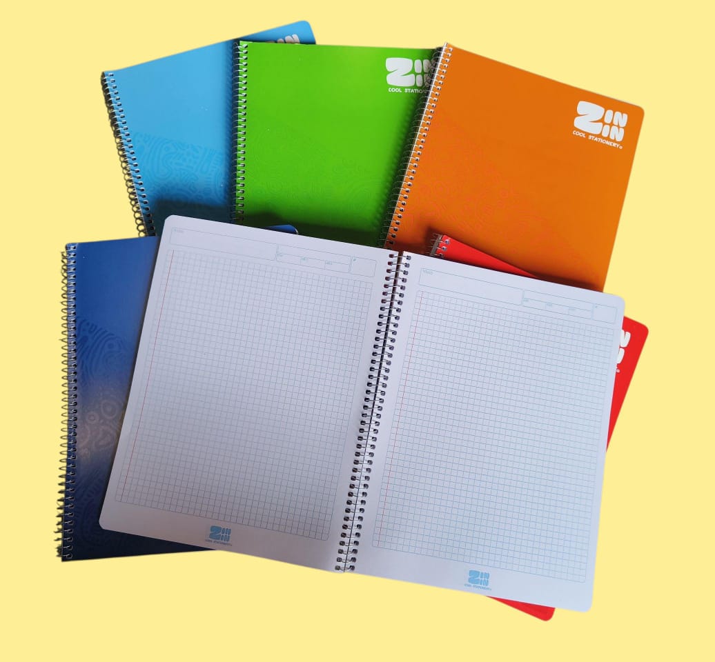 CUADERNO ESPIRAL PROFESIONAL 100 HOJAS CUADRO CH