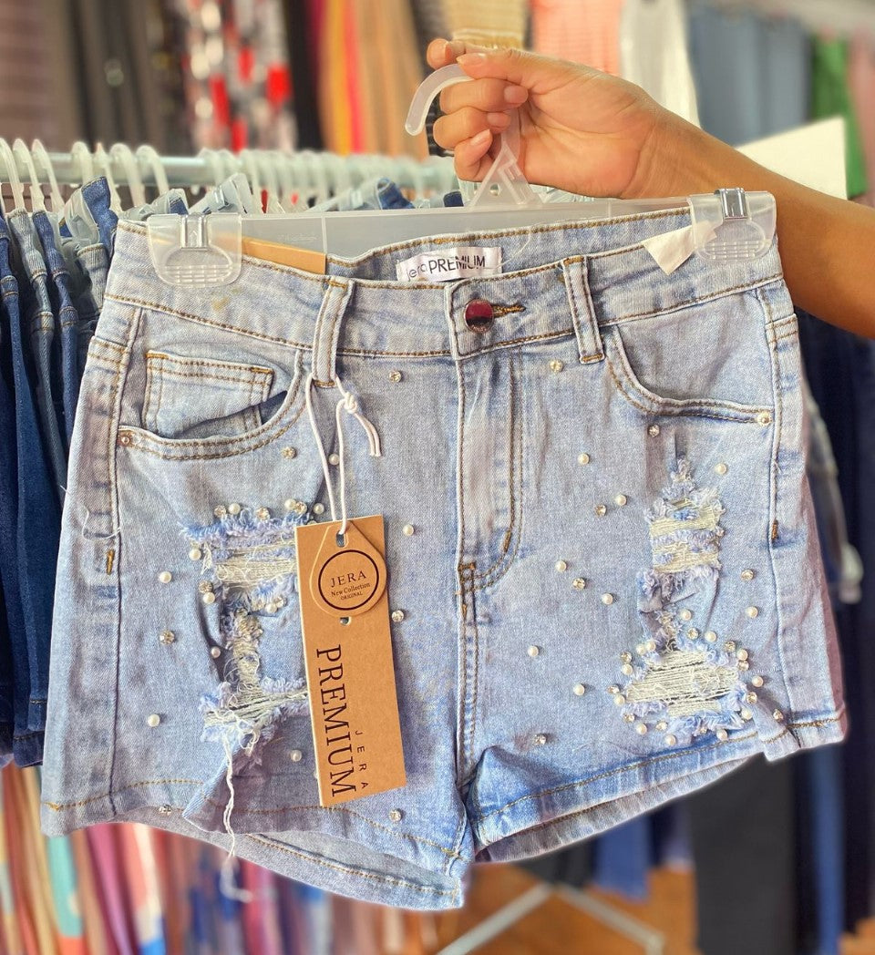 SHORT BRILLOS MEZ JR24545