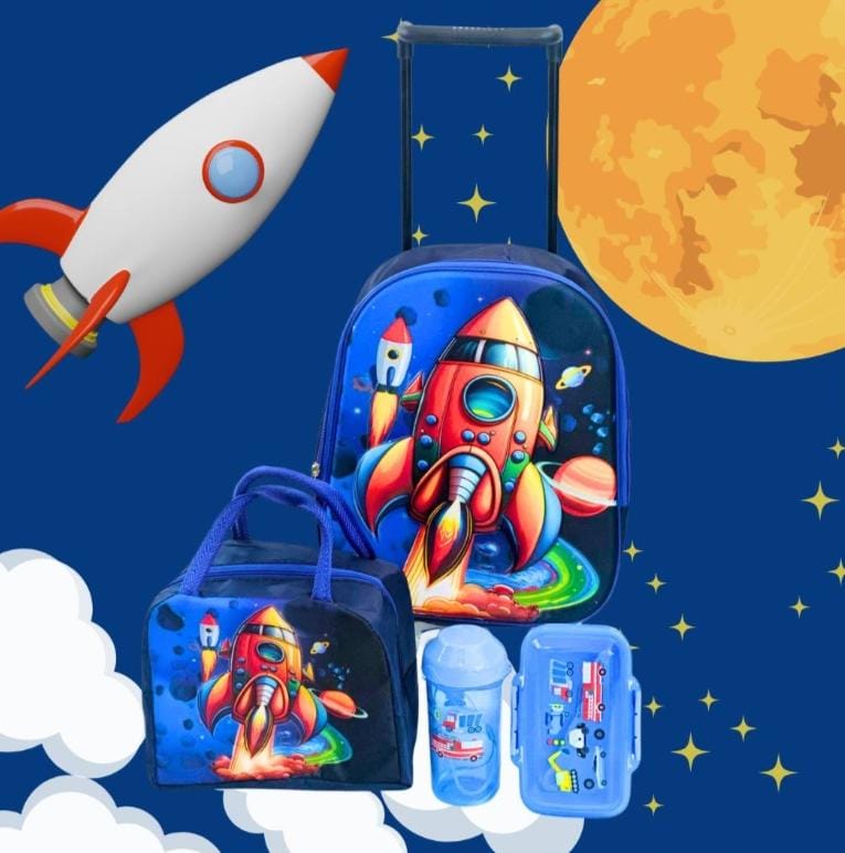 COMBO MOCHILA CON BOX LUNCH