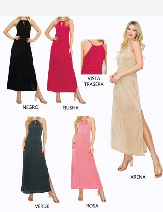 MAXI VESTIDO HEALTER J22047