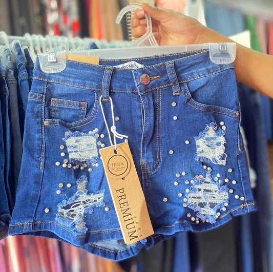 SHORT BRILLOS MEZ JR24545