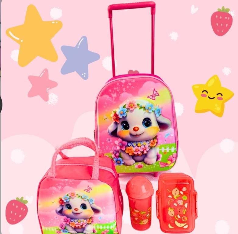 COMBO MOCHILA CON BOX LUNCH