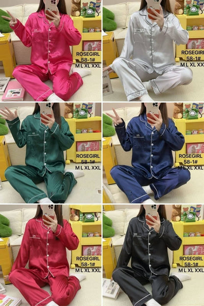 PIJAMA SATIN #581