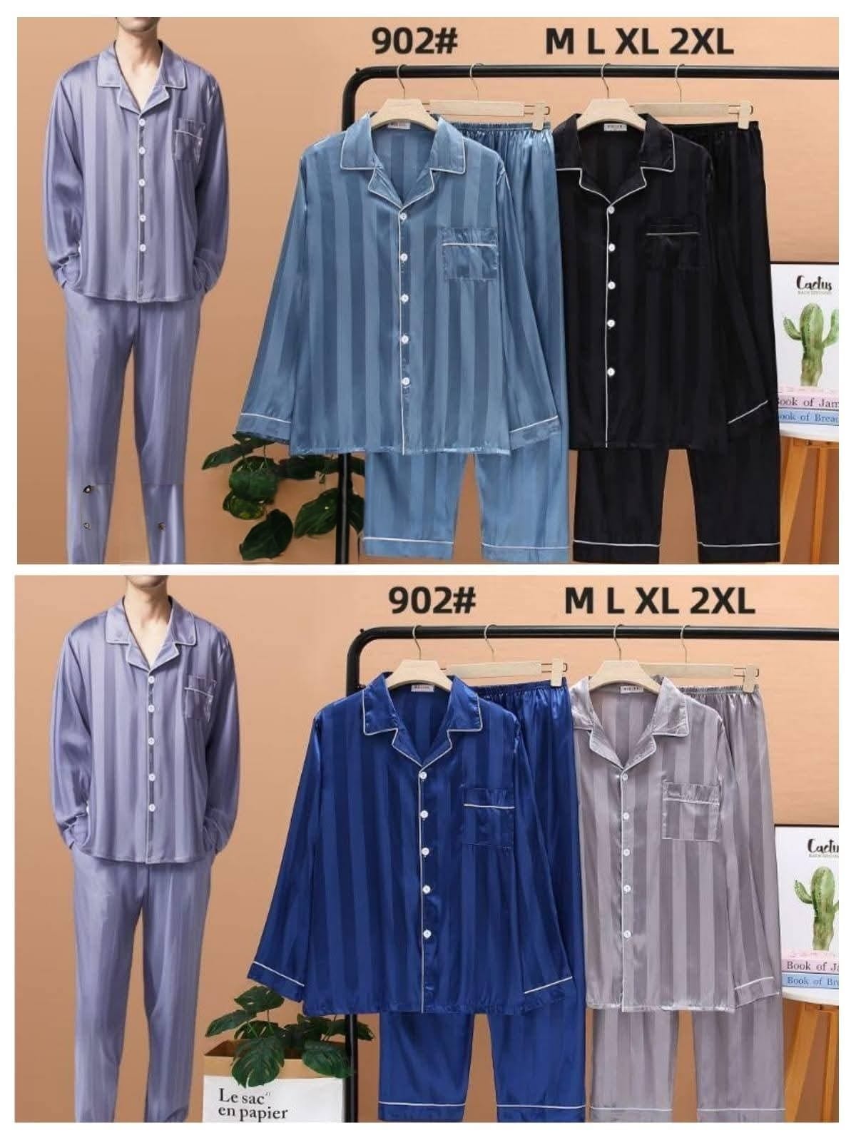 PIJAMA SATIN CABALLERO