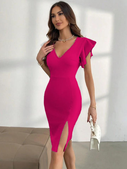 VESTIDO OLANES HOMBROS