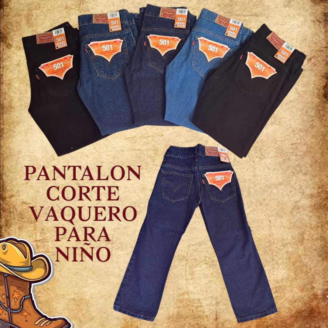 PANTALON VAQUERO NIÑO