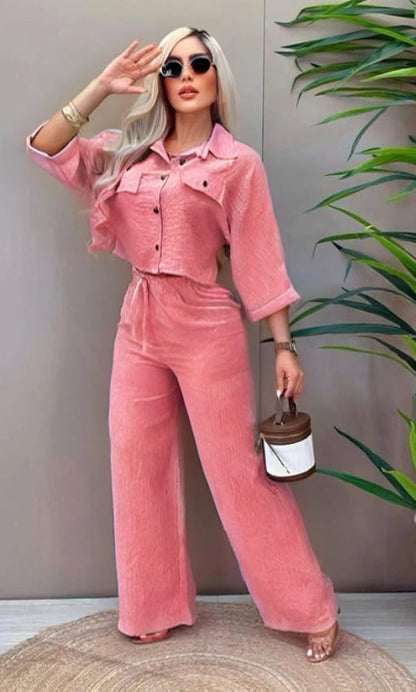 CONJUNTO BLUSA Y PANTALON