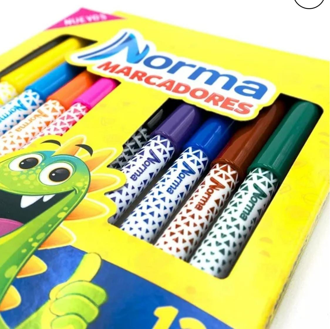 MARCADORES NORMA LAVABLES 12PZAS