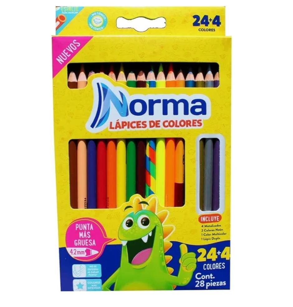 COLORES NORMA 24+4