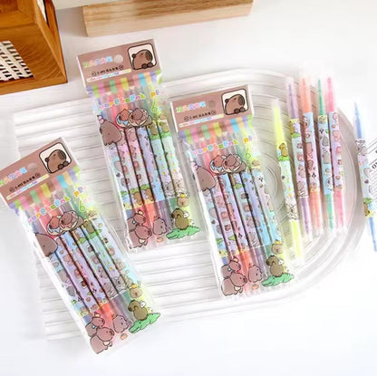 MARCATEXTOS 6PZAS CAPIBARA