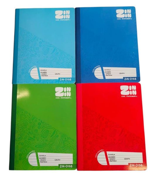 CUADERNO COSIDO PROFESIONAL 100 HOJAS RAYAS